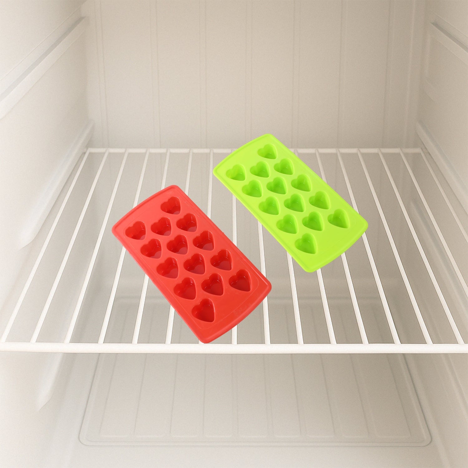 Plastic Ice Cube Tray Set (4 Pc) Plastic Ice Cube Tray Set (4 Pc)